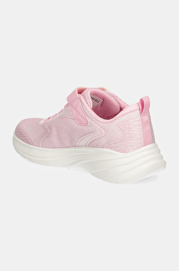 Dziewczynka Skechers sneakersy dziecięce WAVE 92 303557L różowy