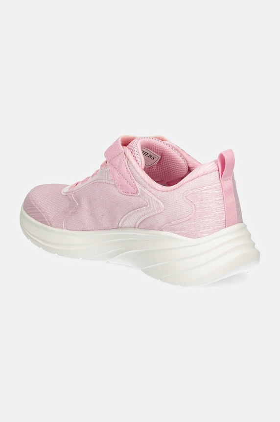 Dziewczynka Skechers sneakersy dziecięce WAVE 92 303557L różowy