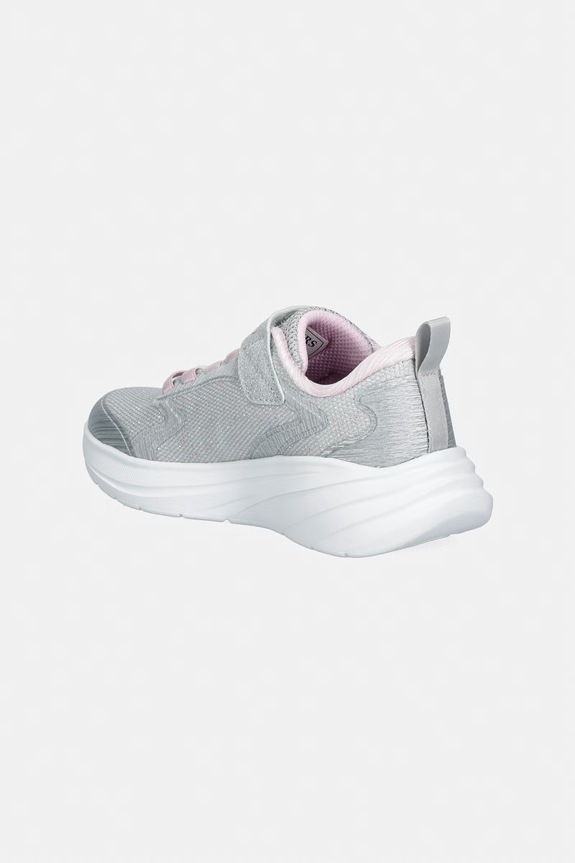 Dievča Detské tenisky Skechers WAVE 92 303557L strieborná