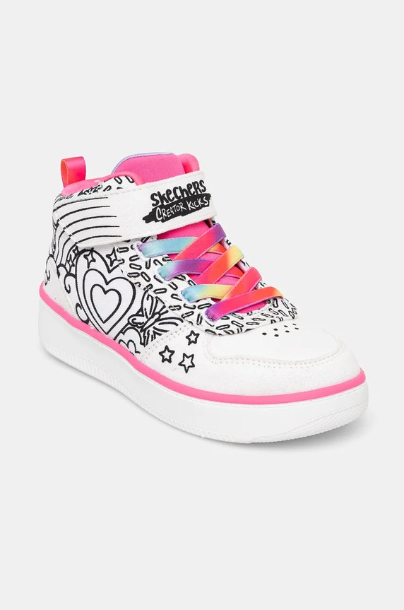 Dječje tenisice Skechers SPORT COURT 92 302213L bijela AW25