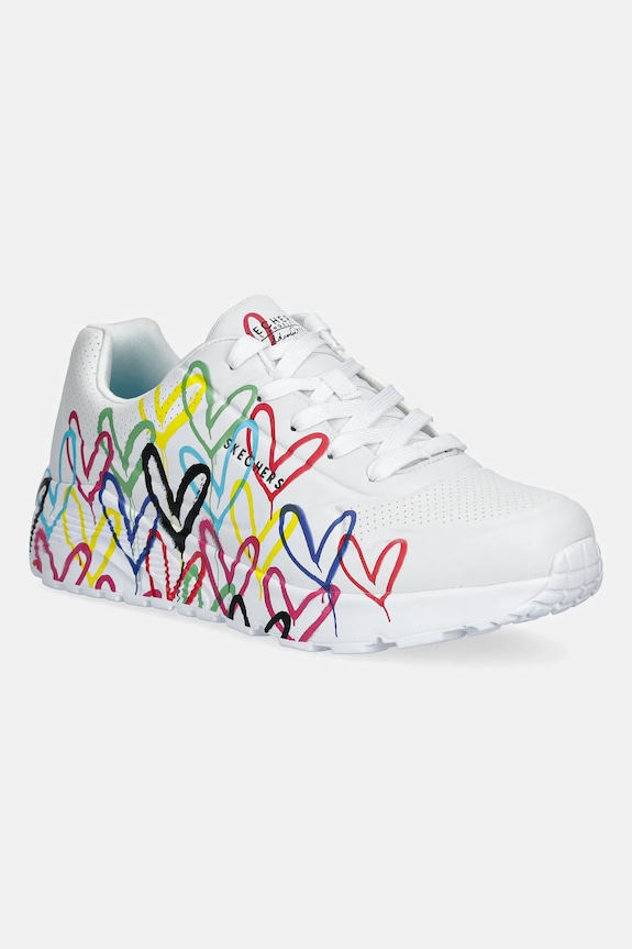 Skechers sneakersy dziecięce UNO LITE niska biały 314064L