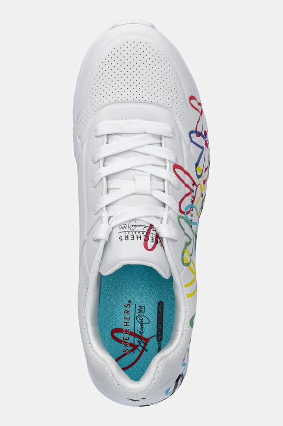 Skechers sneakersy dziecięce UNO LITE biały 314064L