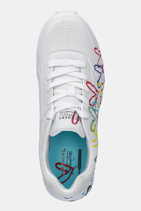 Skechers sneakersy dziecięce UNO LITE biały 314064L