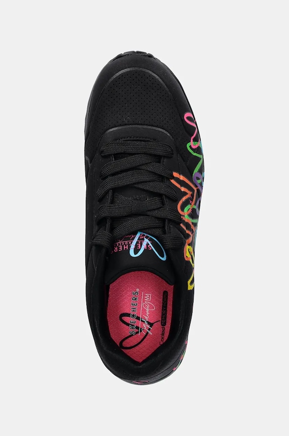 Παιδικά sneakers Skechers UNO LITE μαύρο 314064L