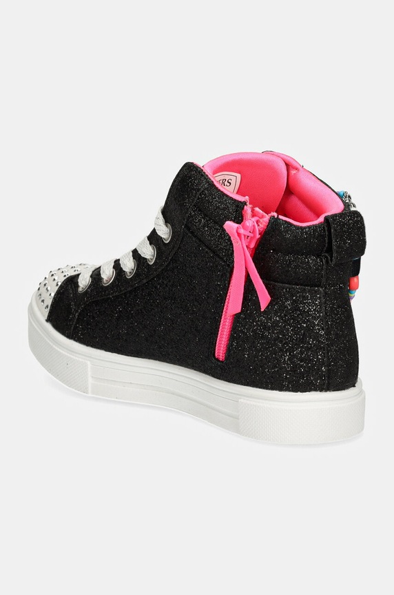 Dziewczynka Skechers trampki dziecięce TWINKLE SPARKS 314816L czarny