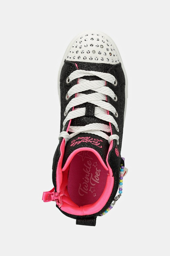 Skechers trampki dziecięce TWINKLE SPARKS czarny 314816L