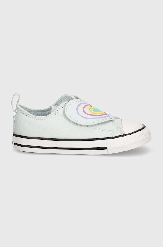 Converse tenisi copii CHUCK TAYLOR AS ONE STRAP A08380C albastru AW24