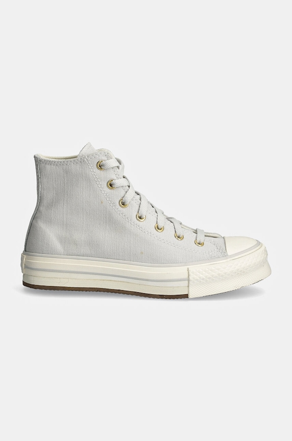 Detské tenisky Converse CHUCK TAYLOR ALL STAR EVA LIFT A10382C sivá AW24