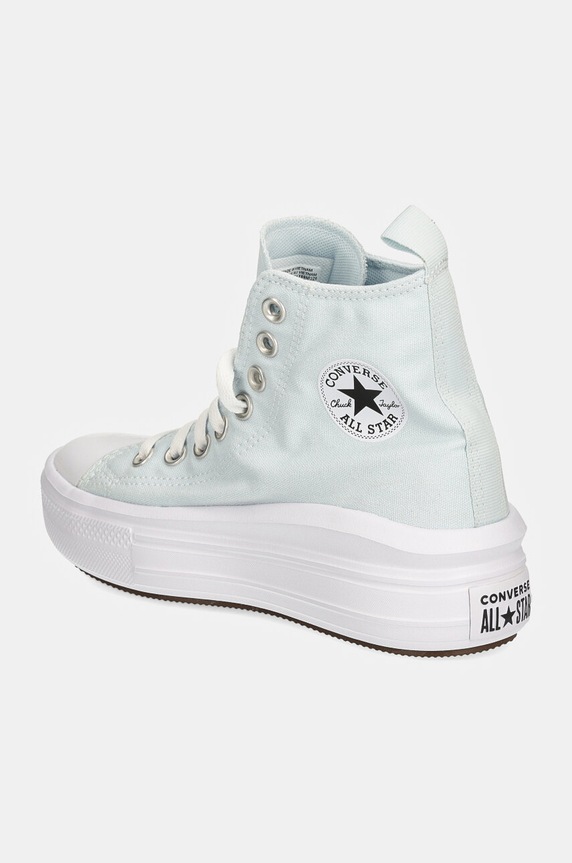 Dziewczynka Converse trampki dziecięce CHUCK TAYLOR ALL STAR MOVE A08427C niebieski