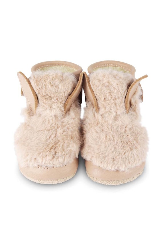 Topánky pre bábätká Donsje Richy Booties Fluffy Bunny 1033808. béžová AA00