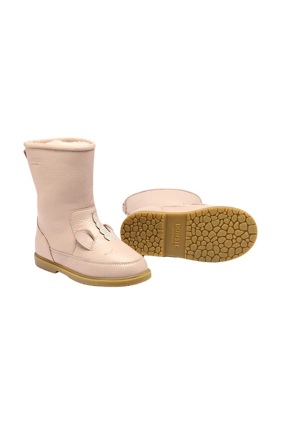 Dětské kožené zimní boty Donsje Wadudu Special Boots Unicorn 2022109.29.33 růžová AW24