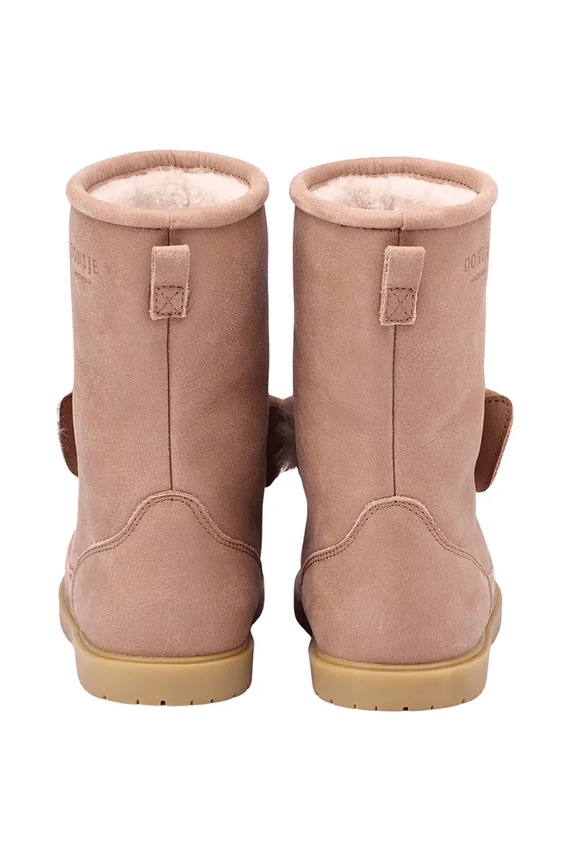 Dětské kožené zimní boty Donsje Wadudu Exclusive Boots Fluffy Bunny 2022110.29.33 růžová