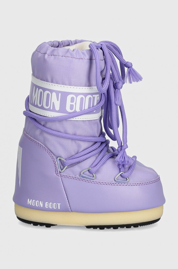 Dječje cipele za snijeg Moon Boot ICON NYLON 80D1400440 ljubičasta AA00