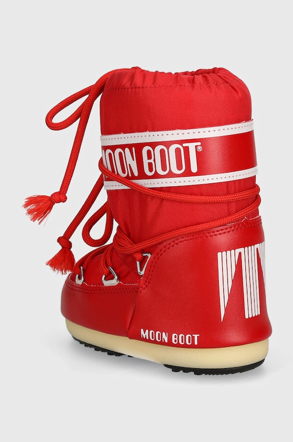 Κοριτσίστικα Παιδικές μπότες χιονιού Moon Boot ICON NYLON 80D1400440 κόκκινο