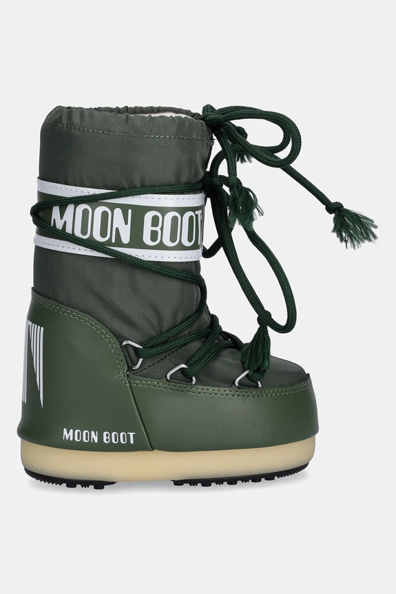 Παιδικές μπότες χιονιού Moon Boot ICON NYLON 80D1400440 πράσινο AA00