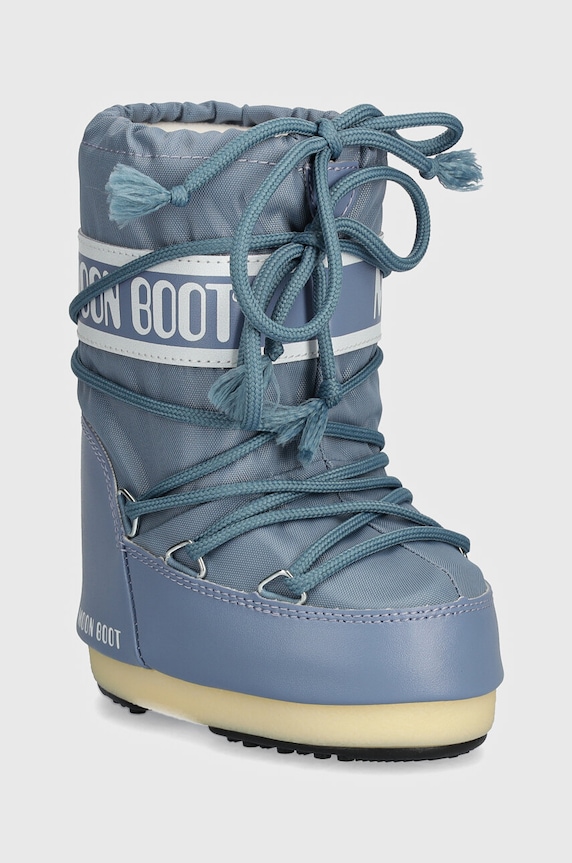 Dječje cipele za snijeg Moon Boot ICON NYLON tekstil siva 80D1400440