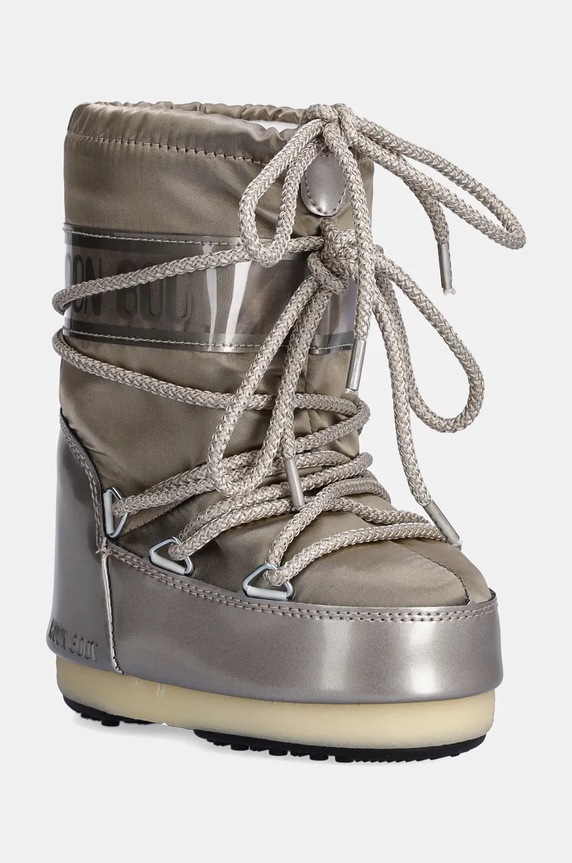 Moon Boot śniegowce dziecięce ICON GLANCE imitacja skóry licowej złoty 80D1401680