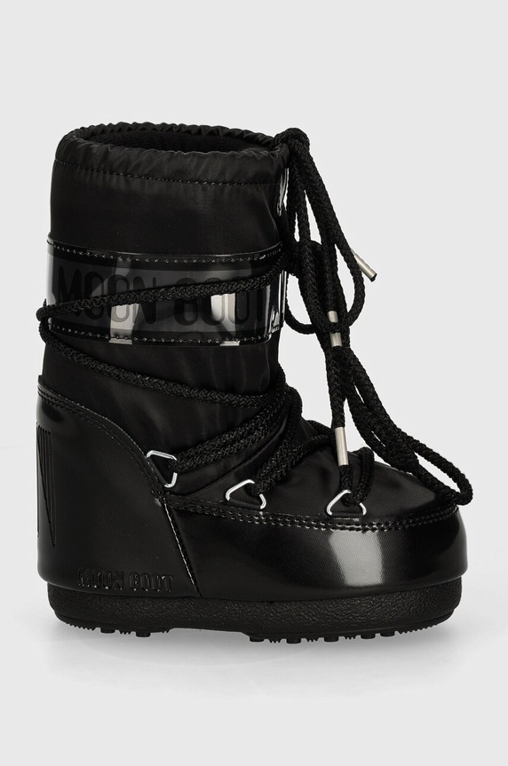 Moon Boot śniegowce dziecięce ICON GLANCE 80D1401680 czarny AW24