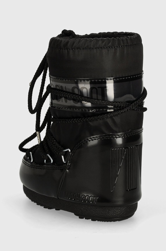 Dziewczynka Moon Boot śniegowce dziecięce ICON GLANCE 80D1401680 czarny