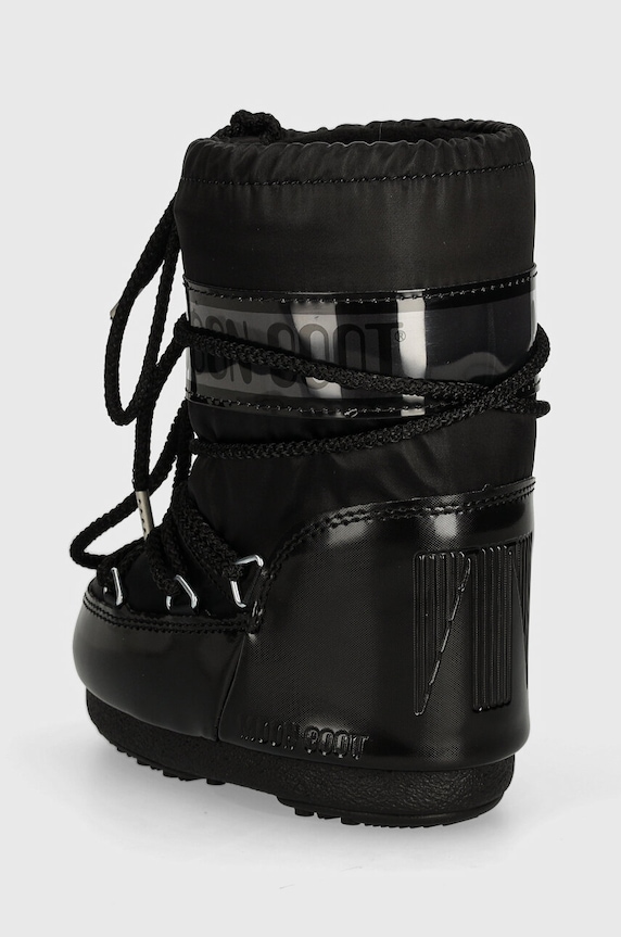 Dziewczynka Moon Boot śniegowce dziecięce ICON GLANCE 80D1401680 czarny