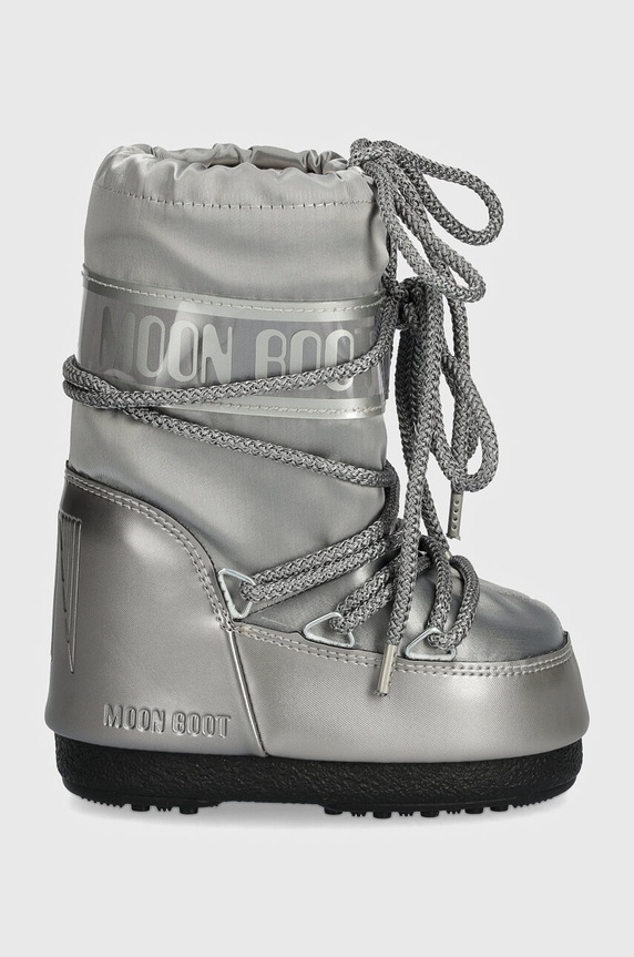 Дитячі чоботи Moon Boot ICON GLANCE 80D1401680 срібний AW24