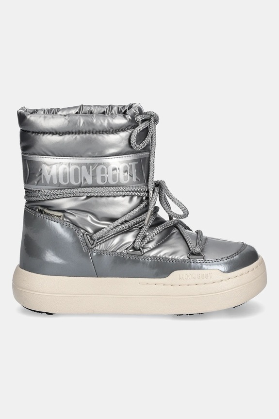 Detské snehule Moon Boot JR PARK BOOT 80D3440020.G.35.38 strieborná AW24
