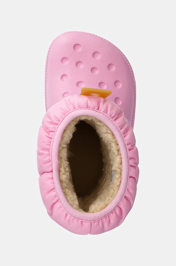 Дитячі чоботи Crocs CLASSIC NEO PUFF BOOT рожевий 207683.G.CLASSIC.NEO.PU