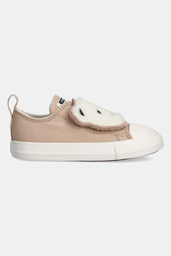 Converse gyerek sportcipő CHUCK TAYLOR AS ONE STRAP A10040C bézs AW24