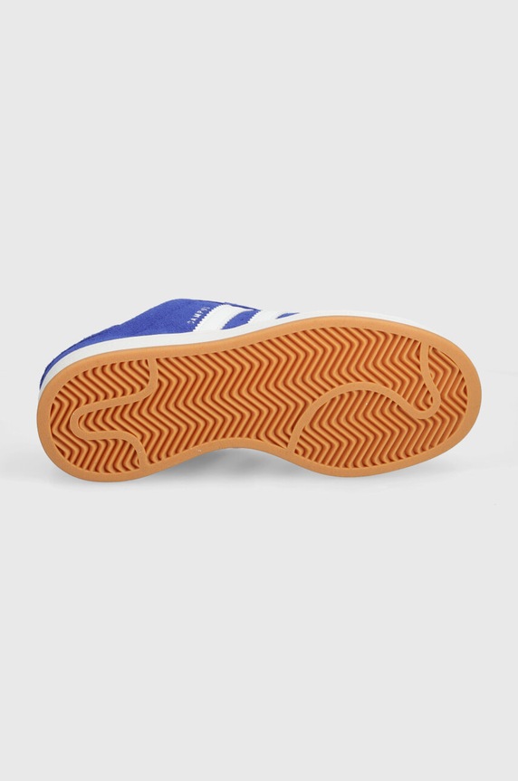 adidas Originals sneakers din piele intoarsă Campus 00s JH6333 albastru