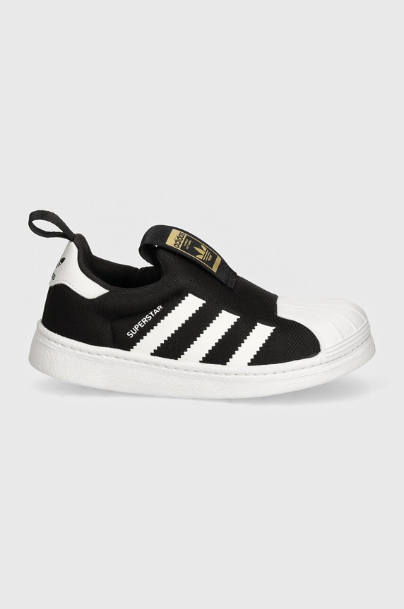 Παιδικά sneakers adidas Originals SUPERSTAR 360 GX3231 μαύρο AW24