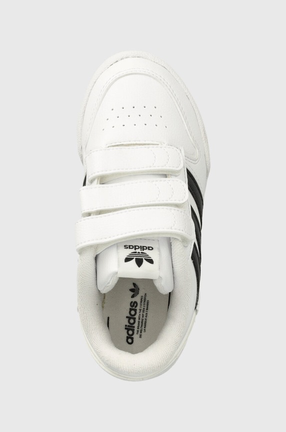 adidas Originals gyerek bőr sportcipő TEAM COURT 2 STR CF fehér ID6634