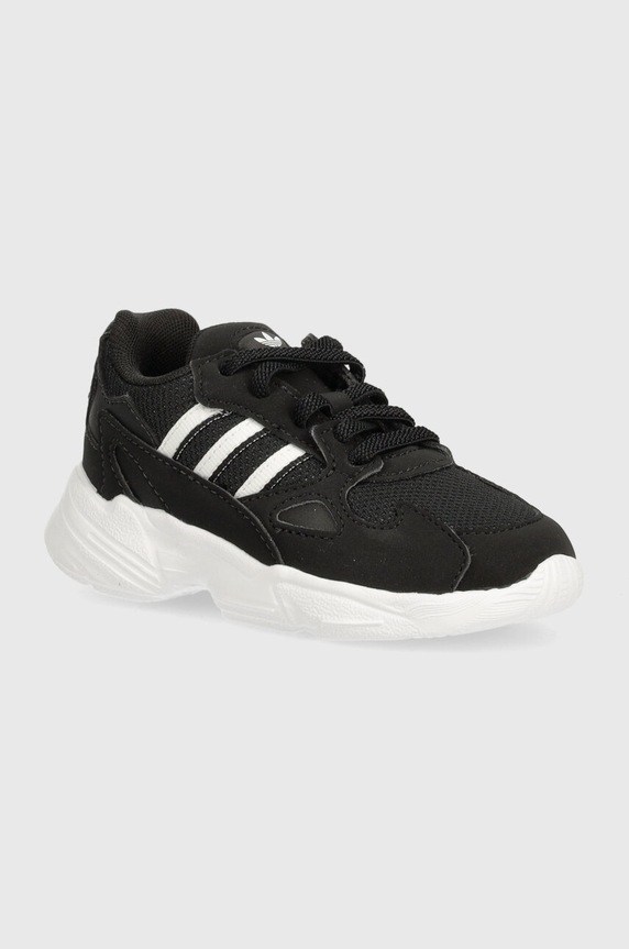 adidas Originals sneakers pentru copii FALCON EL textil negru IF1100