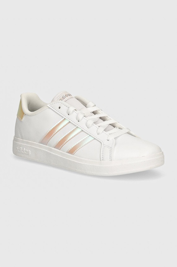 adidas sneakers pentru copii GRAND COURT 2.0 textil alb GY2326