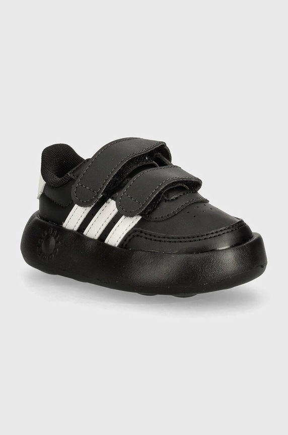 Παιδικά sneakers adidas BREAKNET 2.0 CF απομίμηση λείου δέρματος μαύρο ID5277