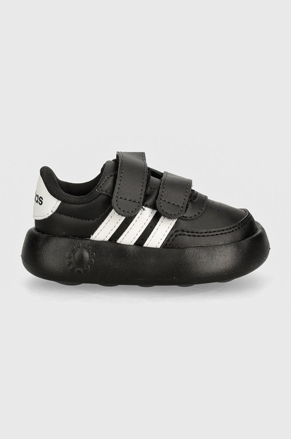 adidas sneakersy dziecięce BREAKNET 2.0 CF ID5277 czarny AW24
