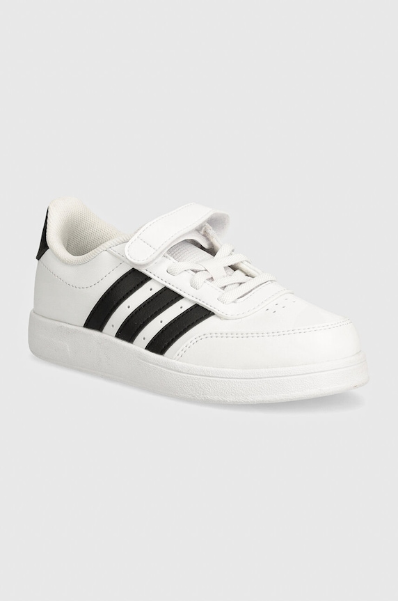 adidas sneakersy dziecięce BREAKNET 2.0 EL C imitacja skóry licowej biały IE3792