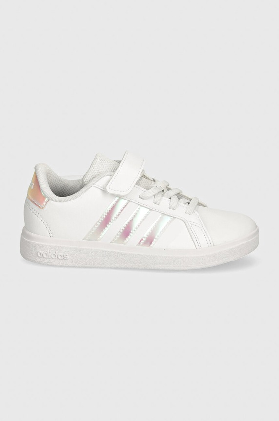adidas sneakersy dziecięce GRAND COURT 2.0 EL C IE3851 biały AW24