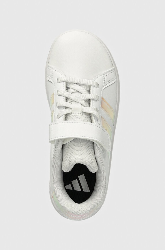 adidas sneakersy dziecięce GRAND COURT 2.0 EL C biały IE3851