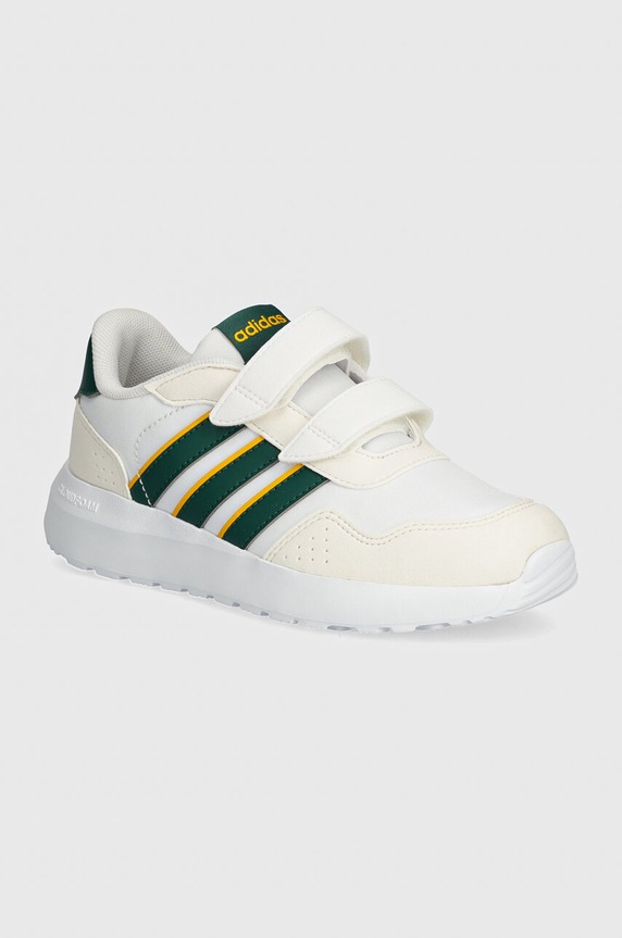 Παιδικά sneakers adidas RUN 60s CF C απομίμηση λείου δέρματος μπεζ IE6438
