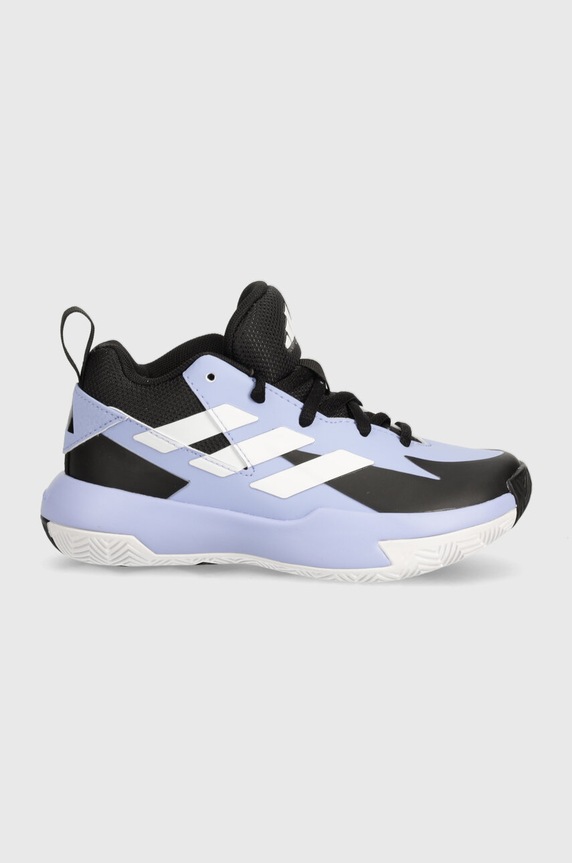 Dječje tenisice adidas Originals Cross Em Up Select C IG6646 ljubičasta AW24