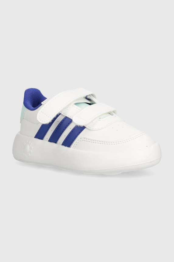 Dětské sneakers boty adidas BREAKNET 2.0 CF Kojenecký výrobek bílá IH2385