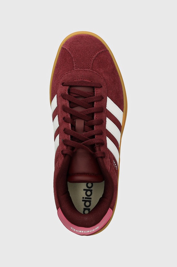 Detské tenisky adidas VL COURT BOLD burgundské IH4780