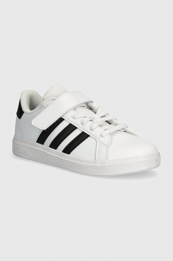 Dětské sneakers boty adidas GRAND COURT 2.0 EL C textilní bílá IH5529