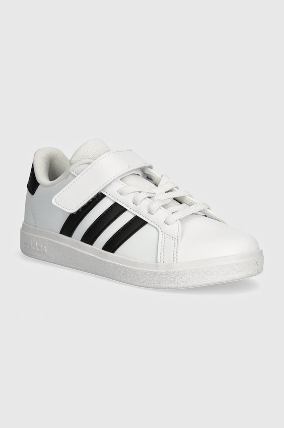 Dětské sneakers boty adidas GRAND COURT 2.0 EL C textilní bílá IH5529