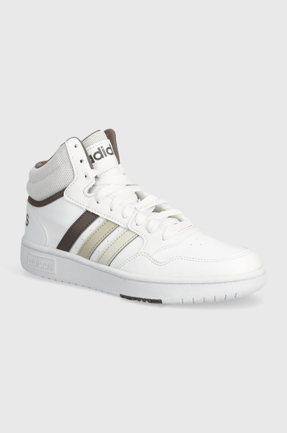 Dječje tenisice adidas Originals HOOPS 3.0 MID tekstil bijela IH7894