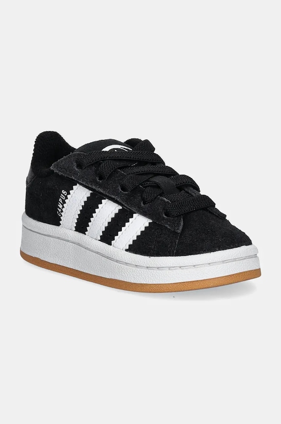 Dětské sneakers boty adidas Originals CAMPUS 00s CF EL semišová kůže černá JI4335