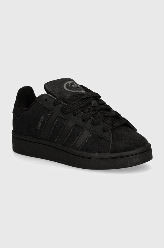adidas Originals sneakers in camoscio per bambini CAMPUS 00s finta pelle fiore nero JI4395