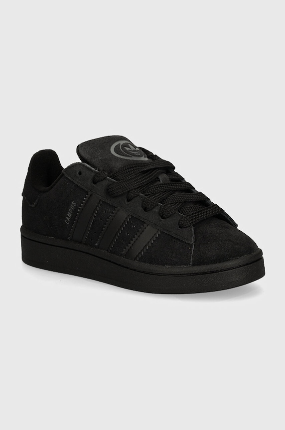 adidas Originals sneakers in camoscio per bambini CAMPUS 00s finta pelle fiore nero JI4395