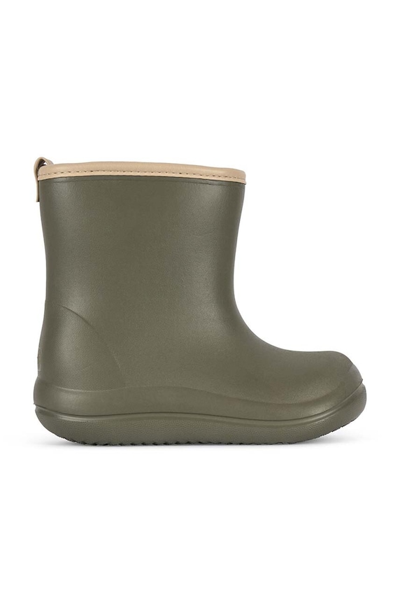 Detské gumáky Konges Sløjd LUC LIGHTWEIGHT RAIN BOOT KS100359 zelená AW24