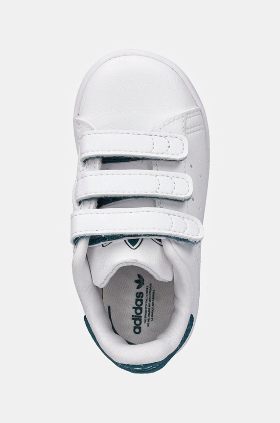 adidas Originals sneakers pentru copii STAN SMITH CF alb IE9142